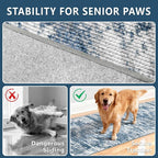 Washable Carpet Runners for Hallway 12ft-Non Slip Floor Runners for Dogs - Image 9