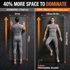 Extra Large Yoga Mat for Men, Oversized Non-Slip TPE Workout Mat for Home Gym - Image 3