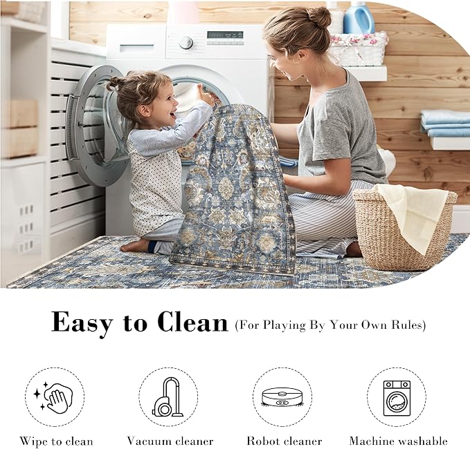 RUGSURE Washable Area Rugs - Image 7