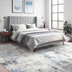 DMOYEST 7x9 Area Rugs for Living Room, Washable Large Abstract Rug, Non Slip - Image 4