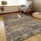 Washable Area Rug 6' x 9' Vintage Traditional Persian Mat - Image 4