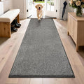 PURRUGS Dirt Trapping Door Mat 31.5" x 70", Non-Slip Machine Washable Entryway by PURRUGS