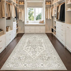 Madane Hallway Runner Rug 4x8 Wide: Washable Thin Runners - Image 4
