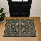 Hazo Haus Washable Dark Vintage Floral Rugs - Image 9