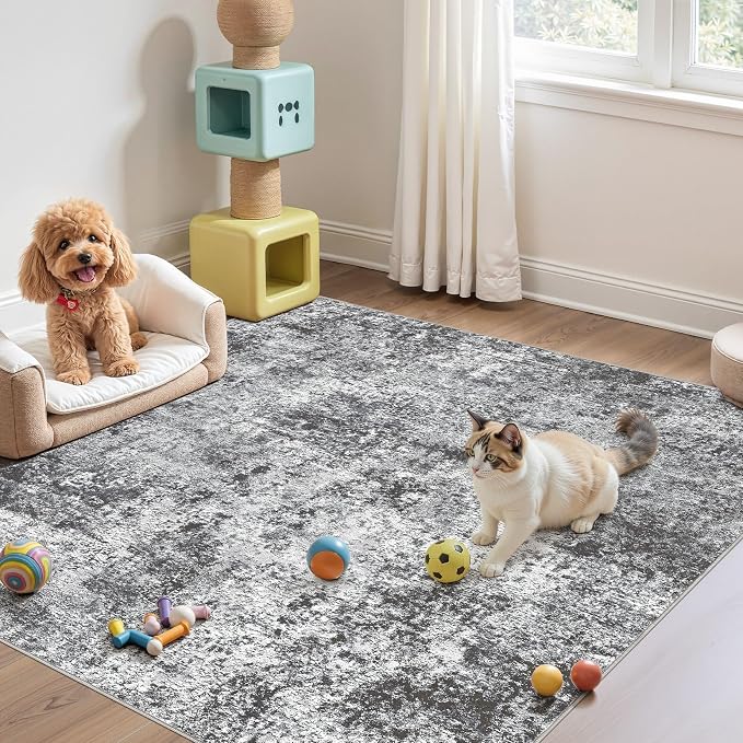 DMOYEST Square Area Rug Living Room Rugs - Image 3