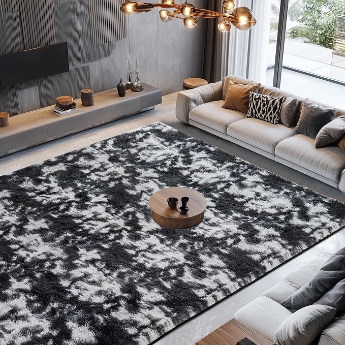 Litanika 6x9 Fluffy Shag Faux Fur Area Rug - Image 5