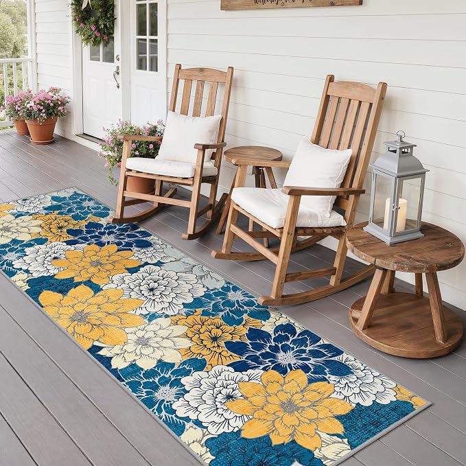GENIMO 2’x5’ Indoor Outdoor Runner Rug - Image 2