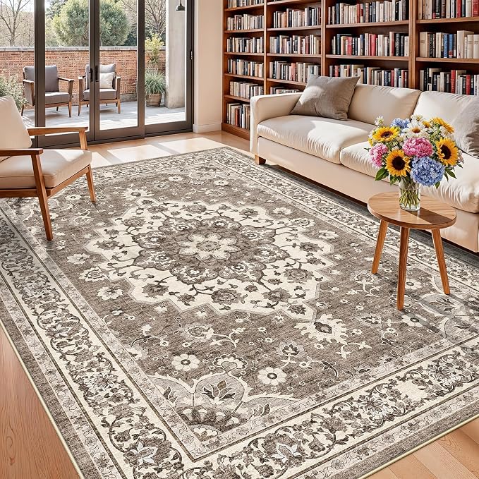 TOPRUUG Washable Oriental Area Rug - Image 4