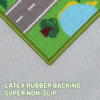 Kids Carpet Playmat Rug 59"x39.4", Car Rug - Image 5