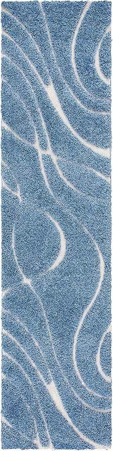 SAFAVIEH Florida Shag Collection Runner Rug - Image 3