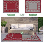 GENIMO 8' x 10' Outdoor Rug Waterproof - Image 5