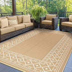 GENIMO Outdoor Rug Waterproof 6'x9' by GENIMO