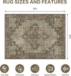 36"x48" Office Chair Mat for Hardwood Tile Floor, Under Desk Carpet Protector - Image 9