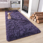 Chicrug Soft Runner Rug for Bedroom Living Room Plush Fluffy Rug 2x6 Feet - Image 3