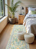Wonnitar Washable Runners for Hallways, Boho 8ft Non Silp Extra Long Rugs for - Image 7