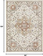 Vintage Living Room Area Rug 7x9 - Image 2