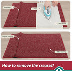 BEQHAUSE Dirt Trapper Door Mat 24" x 60", Non-Slip Washable Doormats Entrance - Image 9