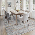 8x10 Area Rugs for Living Room, Modern Abstract Non-Slip Backing Washable Rugs - Image 7