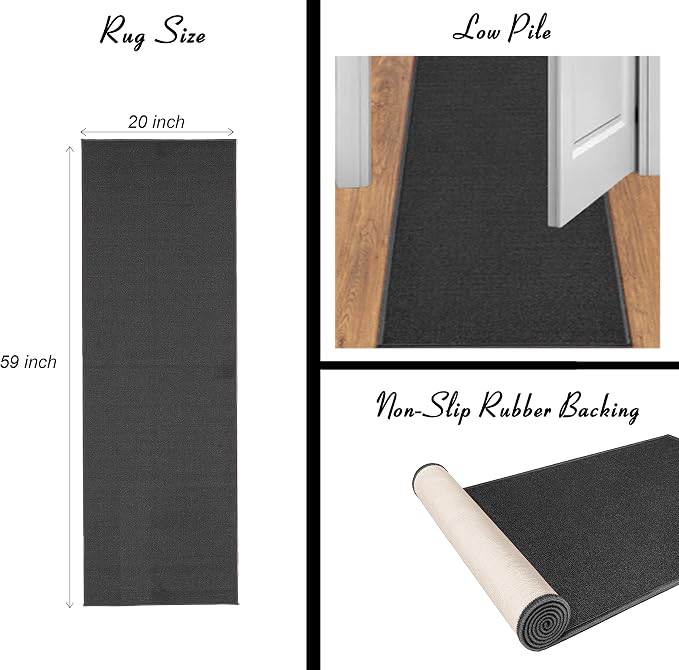 Ottomanson 20" x 59" Oval Laundry Room Rug - Image 3