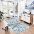 3x6 Washable Wide Runner Rug – Non-Slip Floor Carpet Runner by ZHXXUJ