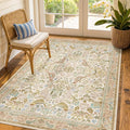 Washable Area Rug 4x6 for Living Room by HazoHaus