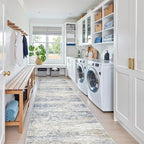 Washable Runner Rug 2.5x12, Non-Slip Long Bathroom Rugs Runner - Image 4