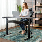 48"x60" Office Chair Mat for Hardwood Tile Floor, Under Desk Carpet Protector - Image 2