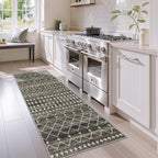 Miukiki 2x6 Hallway Runner Rug Moroccan Washable Kitchen Rug Non Slip Indoor - Image 8