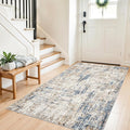4x6 Washable Entryway Rug – Non-Slip Low-Pile Small Area Rug by ZHXXUJ