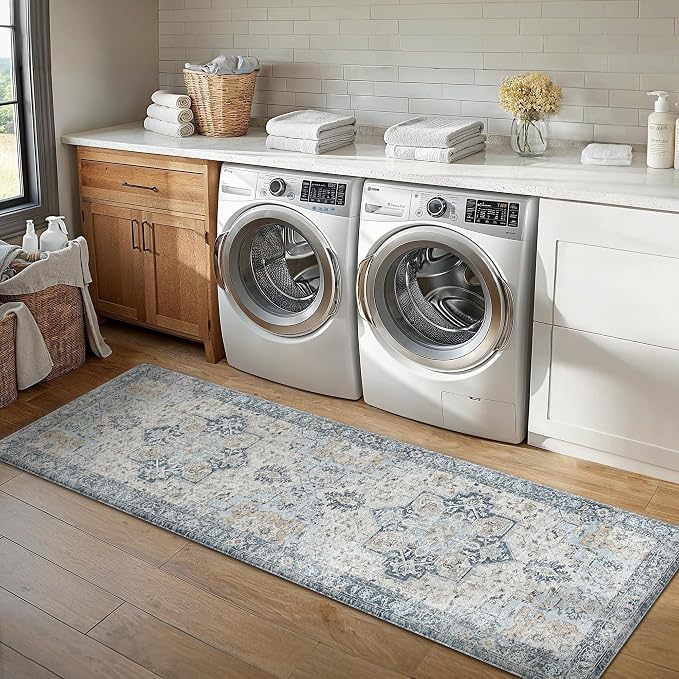 GENIMO Kitchen Mats for Floor 2PCs, Washable Anti Fatigue Mat for Cushioned - Image 5