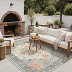 GENIMO Outdoor & Indoor Area Rug 4'x6', Waterproof, Non-Shedding, Easy Cleaning - Image 6