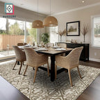RUGSURE Washable Area Rugs, Pet & Child Friendly, Vibrant Colors Rugs - Image 4