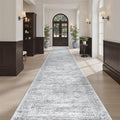 Soalmost Runner Rug 2'6" x 16' Washable Non-Slip 2.5x16 ft Long Runner Rugs by Soalmost