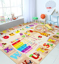 Chicrug Educational Kid Area Rug by ChicrugHomeDecor