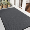 Front Door Mat, Non-Slip Welcome Mat, Absorbent & Dirt Resistant, Low Profile by EZ2LIVE
