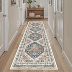 Madane Runner Rug 2x8, Washable Hallway Runner Rugs, Non-Slip Low-Pile Soft - Image 4