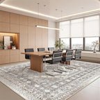 zesthome 10x14 Area Rugs, Stain Resistant Washable Rug, Ultra-Thin Rugs - Image 8