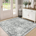 CAPALOCA Machine Washable Rugs Nursery Rug Sq5ft Cute Girl Non Slip Low Pile by CAPALOCA