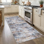 IOHOUZE Abstract Runner Rug 3x7 Ft Washable Runners - Image 2