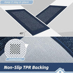 BEQHAUSE Indoor Door Mat 20" x 32", Dirt Trapper Door Mats Non-Slip Entryway - Image 4