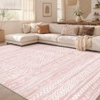 Nakagishi Area Rug Living Room Rugs: 10x12 Large Soft Machine Washable Boho - Image 7