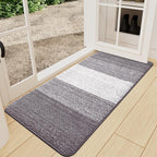 Kitinjoy Indoor Outdoor Door Mat, 47x24 Non-Slip Absorbent Dirt Trapper by Kitinjoy