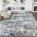 pmtsns Area Rugs 8x10 for Living Room: Washable Rug Modern Abstract Neutral by pmtsns