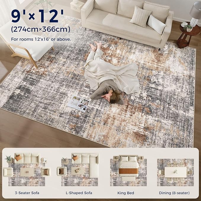 DMOYEST Area Rug Living Room Rugs - Image 6
