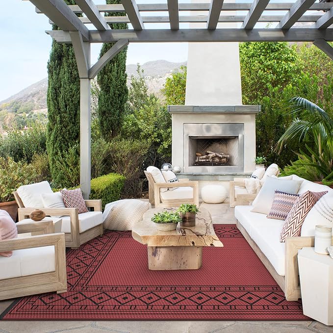 GENIMO Outdoor Rug Waterproof 6'x9' - Image 2