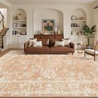 Madane 8x10 Area Rugs for Living Room, Machine Washable Vintage Rug - Image 2