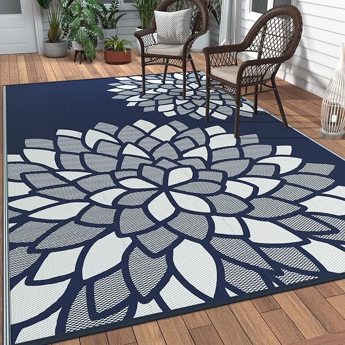 GENIMO Outdoor Rug 6' x 9' Waterproof by GENIMO