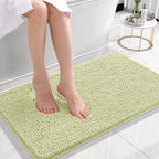 OLANLY Small Bathroom Rugs 24x16, Extra Soft Absorbent Chenille Bath Rugs - Image 2