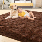 Tepook Area Rugs 9x12 for Living Room, Super Soft Fluffy Rugs for Bedroom - Image 4