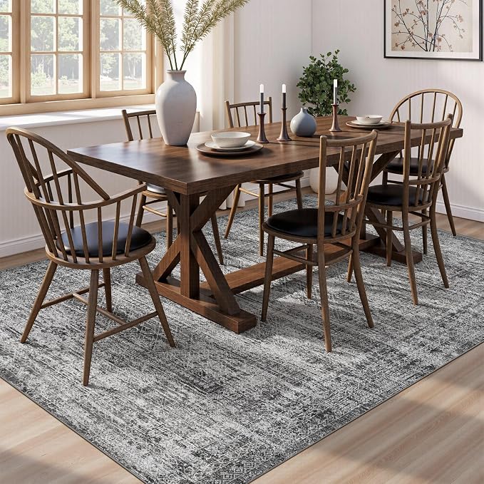 UERMEI 9x12 Area Rug Living Room Rugs - Image 4